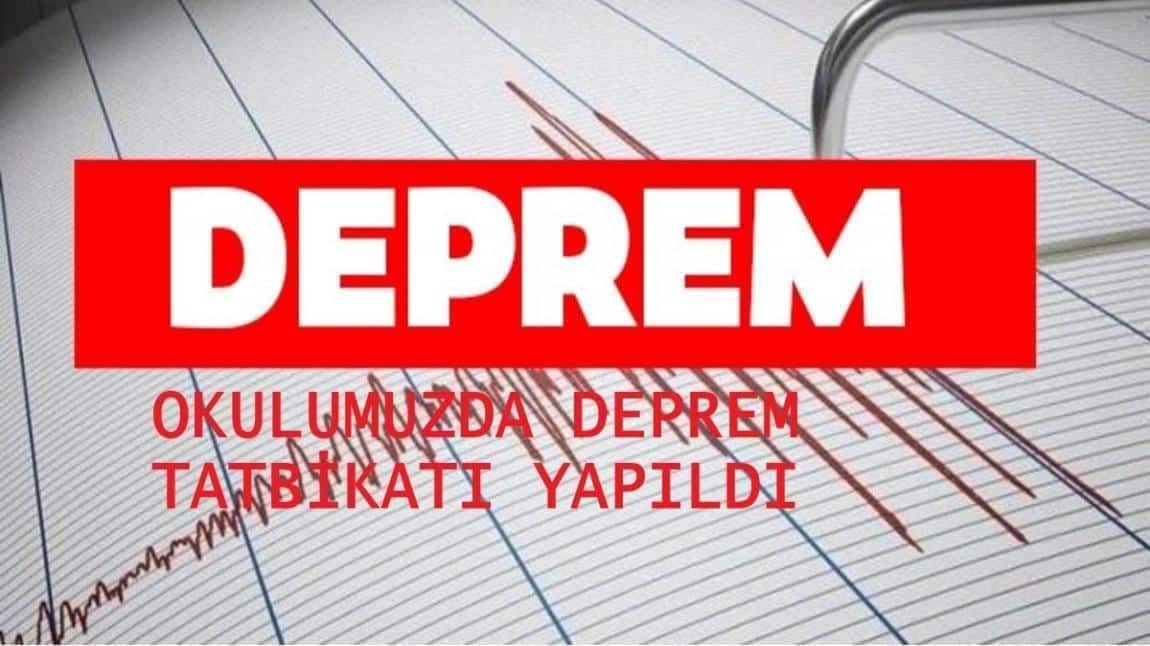 OKULUMUZDA DEPRAM TATBİKATI YAPILDI